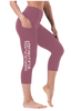Badass Capris Leggings with Pockets