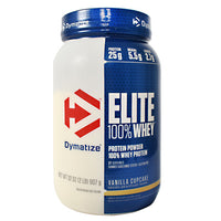 Dymatize Elite 100% Whey - Vanilla Cupcake - 2 lb - 705016599257