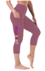Beauty & Beast Capris Leggings with Pockets