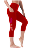 Beauty & Beast Capris Leggings with Pockets