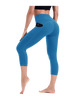 High Waist Capris Leggings with Pockets