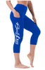 Boss Lady Capris Leggings with Pockets