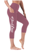 Boss Lady Capris Leggings with Pockets