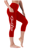 Boss Lady Capris Leggings with Pockets