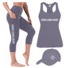 Personalized Ladies Combo - Tank, Capris and Cap