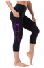 Faith Hope Love Capris Leggings with Pockets