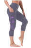 Faith Hope Love Capris Leggings with Pockets