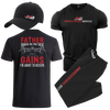 Father Forgive Me Combo - Shirt, Sweats and Cap