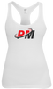 PM4HER Tank White & Red Logo