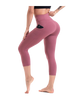High Waist Capris Leggings with Pockets