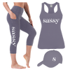 Sassy Ladies Combo - Tank, Capris and Cap