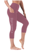 Strength Capris Leggings with Pockets