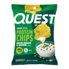 Quest Nutrition Sour Cream & Onion Protein Chips, 19g Protein, 12 Count