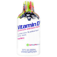 High Performance Fitness Vitamin D3 - Mixed Berry - 16 fl oz - 673131982318