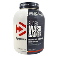 Dymatize Super Mass Gainer - Strawberry - 6 lb - 705016331260