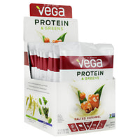 Vega Protein & Greens - Salted Caramel - 12 ea - 838766006482