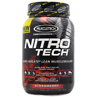 Muscletech Performance Series Nitro-Tech - Strawberry - 2 lb - 631656703269