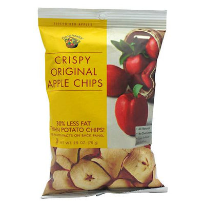 Good Health Natural Foods Apple Chips - Crispy Original - 12 ea - 10755355001055