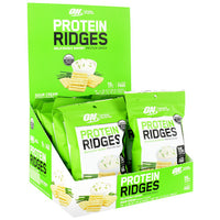 Optimum Nutrition Protein Ridges - Sour Cream - 10 ea - 748927962277