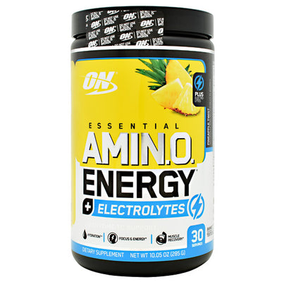 Optimum Nutrition Essential Amino Energy + Electrolytes - Pineapple Twist - 30 Servings - 748927060515