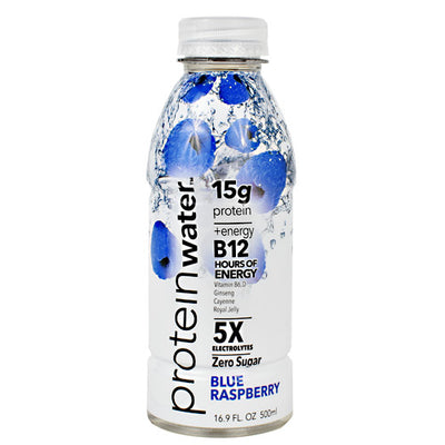 Probalance Inc Protein Water - Blue Raspberry - 16 Bottles - 10857583005390