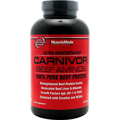 Muscle Meds Carnivor Beef Aminos - 300 Tablets - 891597002757