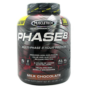 Muscletech Performance Series Phase 8 - Milk Chocolate - 4 lb - 631656703528