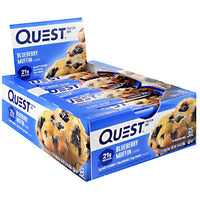 Quest Nutrition Quest Protein Bar - Blueberry Muffin - 12 Bars - 888849004638