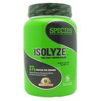 Species Nutrition Isolyze - Vanilla Peanut Butter - 22 Servings - 855438005697