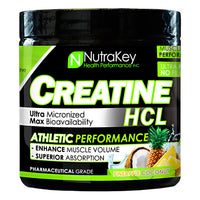 Nutrakey Creatine HCL - Pineapple Coconut - 125 ea - 851090006102