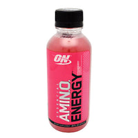 Optimum Nutrition Amino Energy RTD - Strawberry Cooler - 12 Bottles - 00045529890008