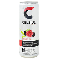 Celsius Non-Carbonated Celsius - Raspberry Acai Green Tea - 12 Cans - 889392010565