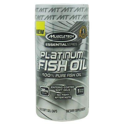Muscletech Essential Series 100% Platinum Fish Oil - 100 ea - 631656604481
