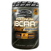 Muscletech Essential Series Platinum 100%  BCAA 8:1:1 - 200 Caplets - 631656604696