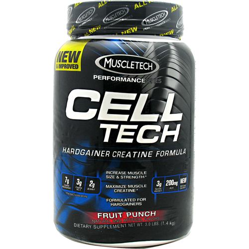 Muscletech Performance Series Cell-Tech - Fruit Punch - 3 lb - 631656703184