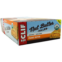 Clif Bar Nut Butter Filled Energy Bar - Peanut Butter - 12 Bars - 722252368034