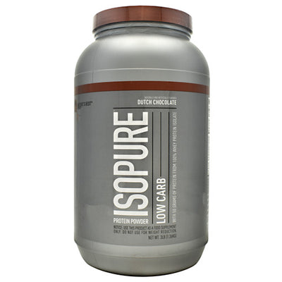 Natures Best Low Carb Isopure - Dutch Chocolate - 3 lb - 089094021177