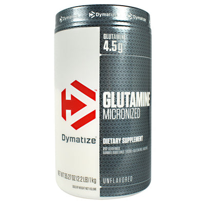 Dymatize Micronized Glutamine - Unflavored - 2.2 lb - 705016210008