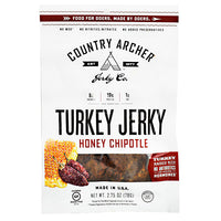 Country Archer Turkey Jerky - Honey Chipotle - 2.75 oz - 853016002298