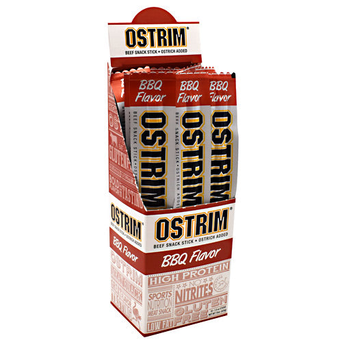 Ostrim Beef & Ostrich Snack Stick - BBQ - 10 ea - 613911103403