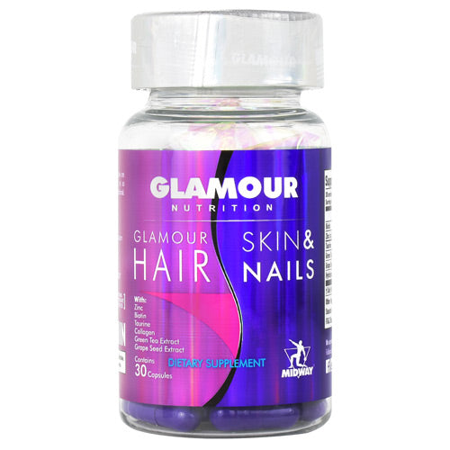Midway Labs Glamour Hair, Skin & Nails - 30 Capsules - 813236024098