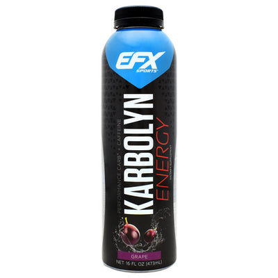 EFX Sports Karbolyn Energy RTD - Grape - 12 Bottles - 737190003787