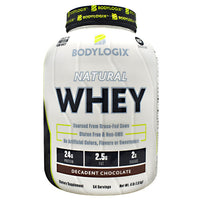 BodyLogix Natural Whey Protein - Decadent Chocolate - 4 lbs - 694422031423