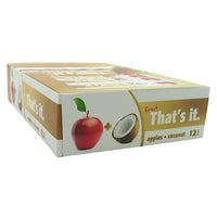 Thats It Nutrition Thats it Bar - Apple + Coconut - 12 Bars - 850397004545