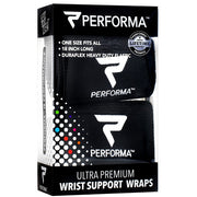 Perfectshaker Wrist Support Wraps - Black - 1 Pair - 672683002260