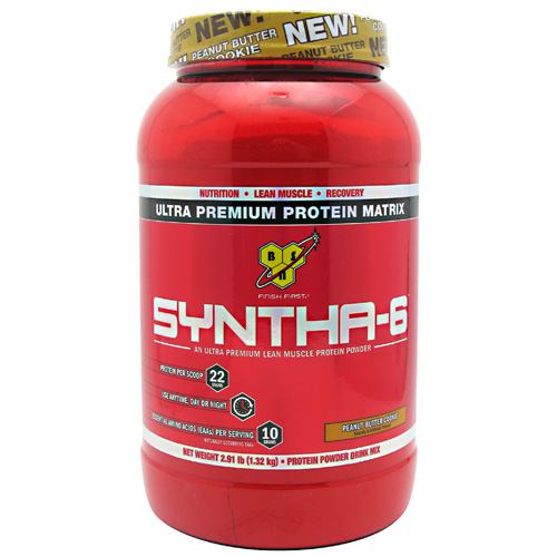 BSN Syntha-6 - Peanut Butter Cookie - 2.91 lb - 834266006281