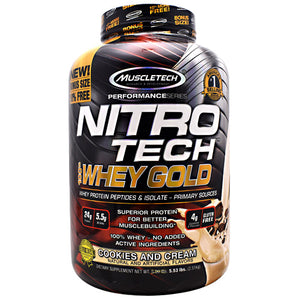 Muscletech Performance Series Nitro Tech 100% Whey Gold