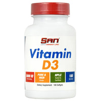 SAN Vitamin D3 - 180 Softgels - 672898414087