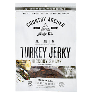 Country Archer Turkey Jerky - Hickory Smoke - 2.75 oz - 853016002892