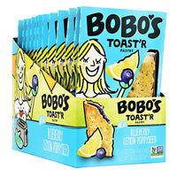 Bobos Toastr Pastry - Blueberry Lemon Poppyseed - 12 ea - 829262001491